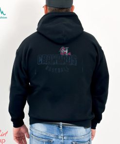Hickory Crawdads Mens Champion Blue Baseball shirt