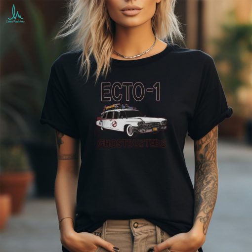 Homage Ecto 1 Ghostbusters Red Shirt