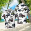 Us Air Force Lockheed Cl 400 Suntan Confident Button Down Hawaiian Shirt