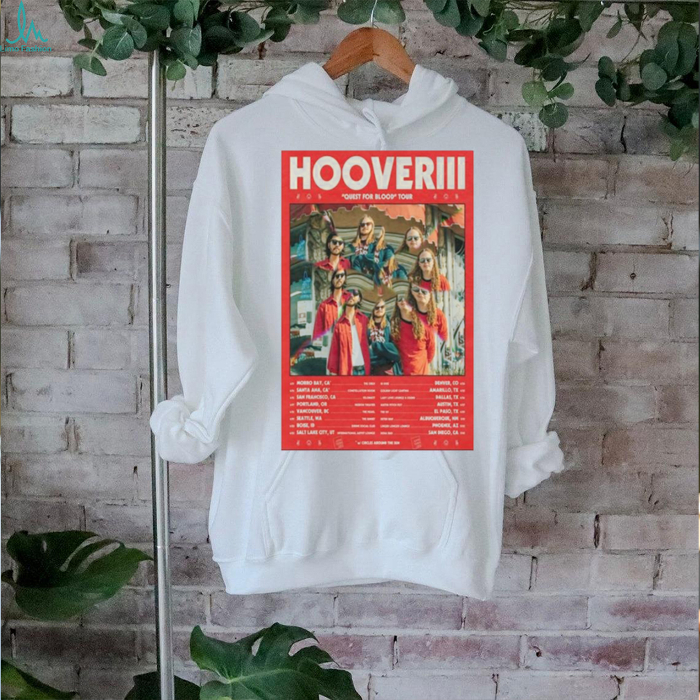 Hooveriii Quest For Blood 2024 Tour shirt