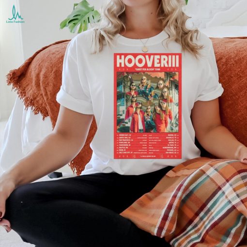 Hooveriii Quest For Blood 2024 Tour shirt