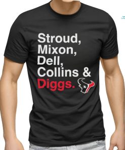 Houston Texans Stroud, Mixon, Dell, Collins & Diggs Shirt