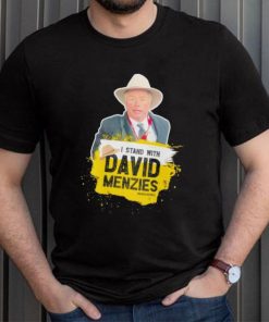 I stand with David Menzies shirt