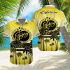 Custom Name F1 Racing Mercedes AMG PETRONAS F1 Team 3D Hawaiian Shirt Gold Flower Vintage For Men And Women