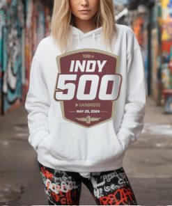 IMS Merch 2024 Indy 500 2 Sided White Shirt