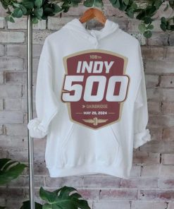 IMS Merch 2024 Indy 500 2 Sided White Shirt