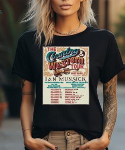 Ian Munsick Announces The Country & WESTern Tour 2024 Shirt