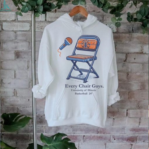 Illinois Basketball 2023 2024 Every Chair Guys Tshirt