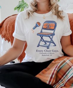 Illinois Basketball 2023 2024 Every Chair Guys Tshirt