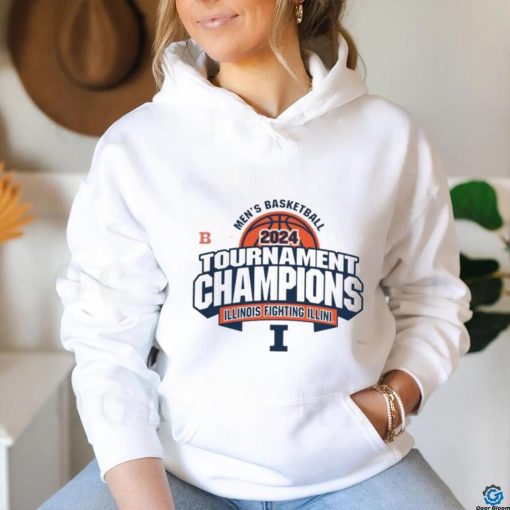 Illinois Fighting Illini Men’s Basketball Big Tournament Champions 2024 Shirt
