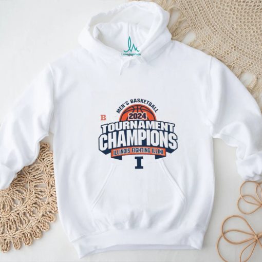 Illinois Fighting Illini Men’s Basketball Big Tournament Champions 2024 Shirt