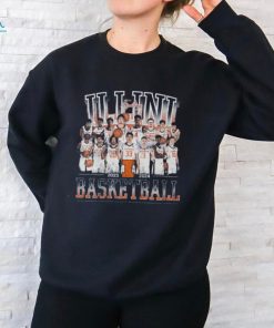 Illinois Men’s Basketball 23 24 Team Tee Shirt