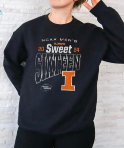 Illinois Ncaa Men's Basketball 2024 Sweet Sixteen March Madness Navy Official Hoodie shirt