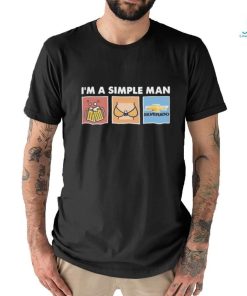 I’m A Simple Man I Like Beer Boobs And Silverado Shirt
