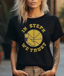 In Steph We Trust Warriors Basketball Maps 2024 Shirt