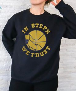 In Steph We Trust Warriors Basketball Maps 2024 Shirt