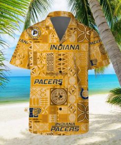 Indiana Pacers Hawaii Set Summer Pattern 3D Hawaiian Shirt And Shorts