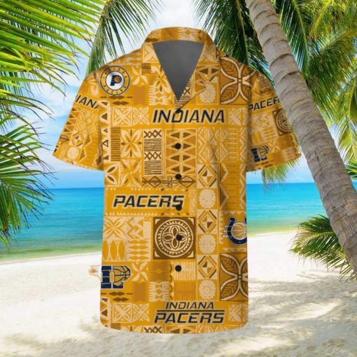 Indiana Pacers Hawaii Set Summer Pattern 3D Hawaiian Shirt And Shorts