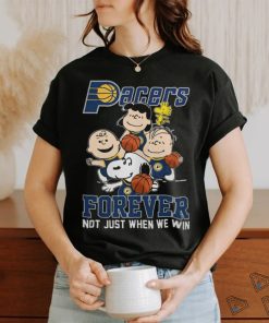 Indiana Pacers Snoopy Peanuts T Shirt, Forever Not Just When We Win Pacers Shirt, hoodie, sweater, long sleeve and tank top Indiana Pacers Snoopy Peanuts T Shirt, Forever Not Just When We Win Pacers Shirt