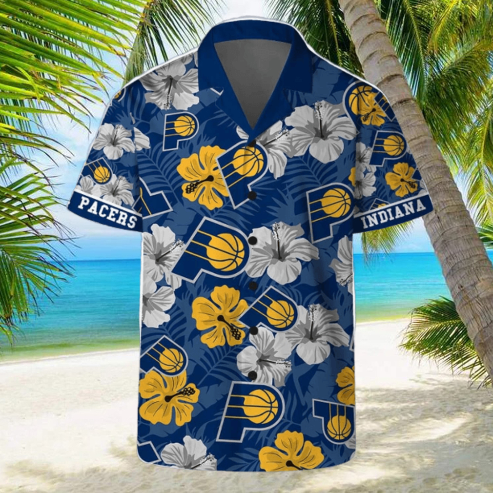 Indiana Pacers Team NBA Hawaii Set Hawaiian Shirt And Beach Short For Fans Indiana Pacers Team NBA Hawaii Set Hawaiian Shirt And Beach Short For Fans