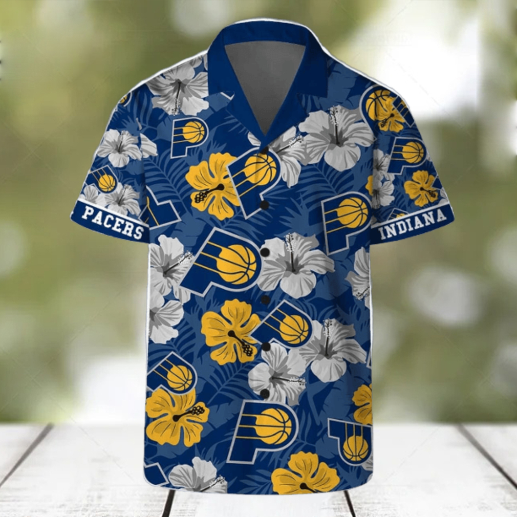 Indiana Pacers Team NBA Hawaii Set Hawaiian Shirt And Beach Short For Fans Indiana Pacers Team NBA Hawaii Set Hawaiian Shirt And Beach Short For Fans