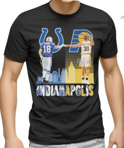 Indianapolis Manning and Miller 2024 Champions Skyline Signatures Shirt