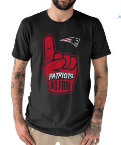 Infant Navy New England Patriots Hand Off T Shirt