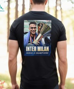Inter Milan Are Serie A Champions With Five Games LeftTheir 20th Scudetto Title Classic T Shirt