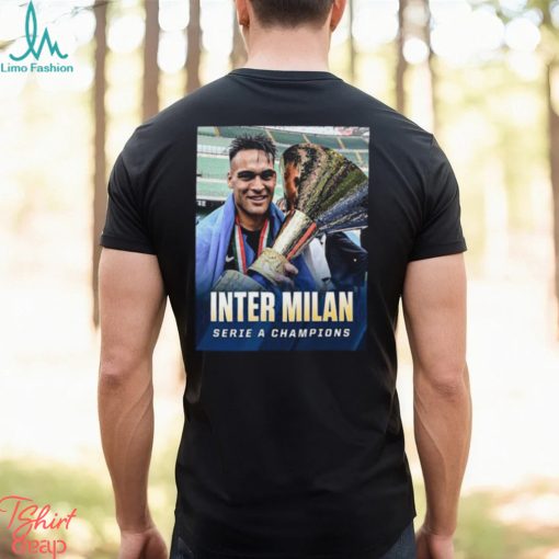 Inter Milan Are Serie A Champions With Five Games LeftTheir 20th Scudetto Title Classic T Shirt
