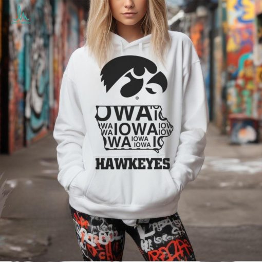 Iowa Hawkeye State Outline Shirt