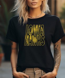 Iowa Hawkeyes Football Tri Blend Tee Shirt