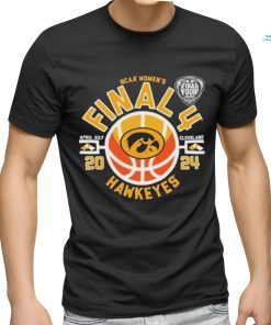 Iowa Hawkeyes NCAA Women’s Final 4 April 6&7 Cleveland 2024 Shirt