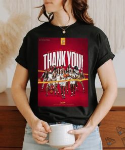 Iowa hawkeyes the biggest thank you the best fans in the nation poster shirt