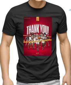 Iowa hawkeyes the biggest thank you the best fans in the nation poster shirt