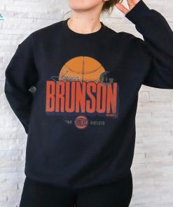 Jalen Brunson New York Knicks Label T Shirt