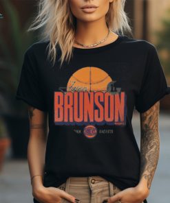Jalen Brunson New York Knicks Label T Shirt
