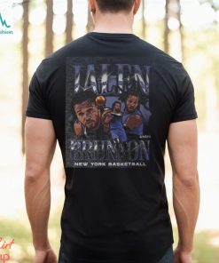 Jalen Brunson New York Vintage WHT SHIRT