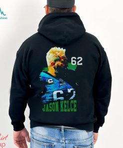 Jason kelce 62 Philadelphia Eagles football graphic shirt