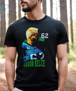 Jason kelce 62 Philadelphia Eagles football graphic shirt