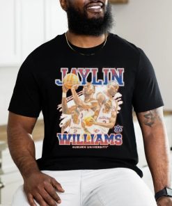 Jaylin Williams Auburn Tigers men_s basketball caricature shirt