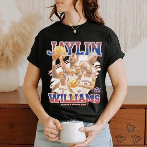 Jaylin Williams Auburn Tigers men_s basketball caricature shirt
