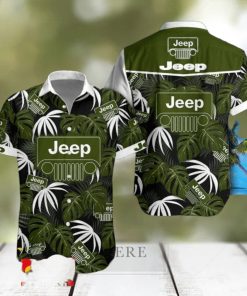 Jeep Hawaiian Shirt Beach Tropical Leaf For Men Women Fans