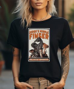 Jerry’s Middle Finger Concert Hopmonk Tavern Sebastopol, CA April 14, 2024 Poster Shirt