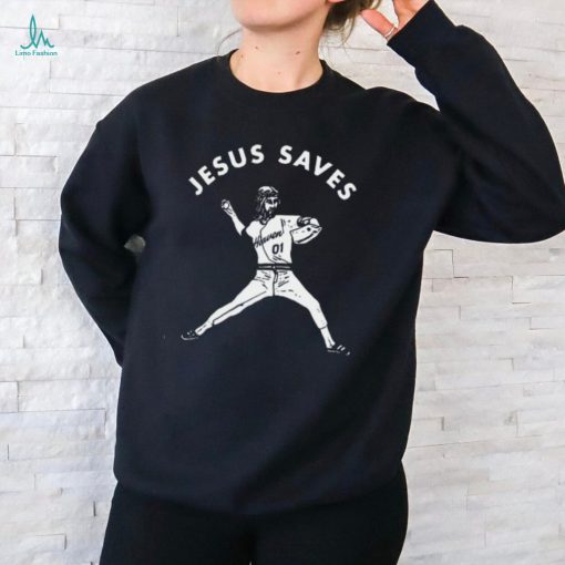 Jesus Saves Baseball Team Heaven T Shirt