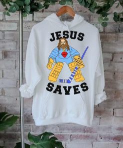 Jesus Saves Hockey Edition T Shirt