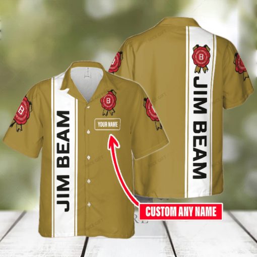 Jim Beam Custom Name For Fans Full Printing Hawaiian Shirt