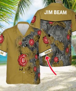 Jim Beam Custom Name Full Printed Classic Hawaiian Shirt