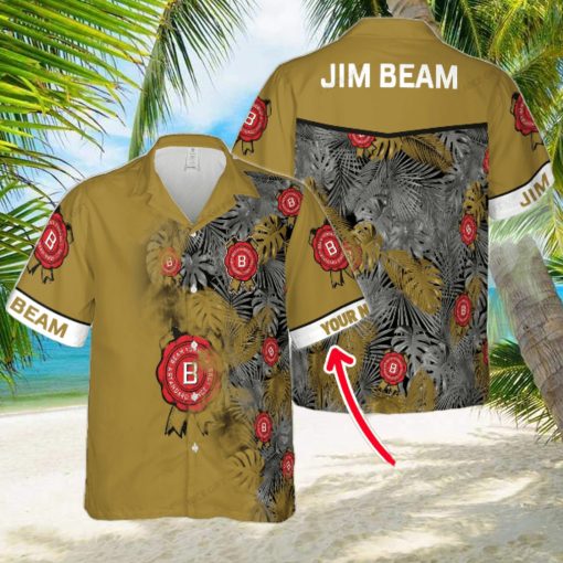 Jim Beam Custom Name Full Printed Classic Hawaiian Shirt