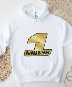 Joan Mir Gold Number 1 Classic Racing T Shirt