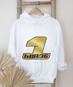 Joan Mir Gold Number 1 Classic Racing T Shirt